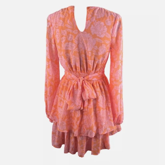 Floral Ruffled Dress - Picture 2 of 7